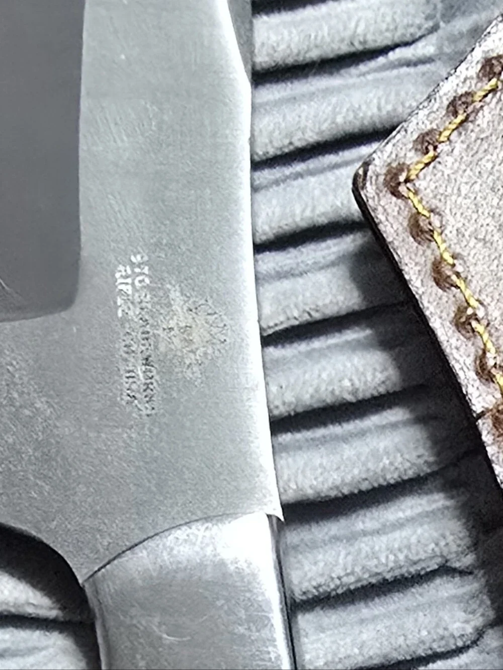 970 BladeWorks Hand Forged Fixed Blade Cross Sheath Made In USA 🔥